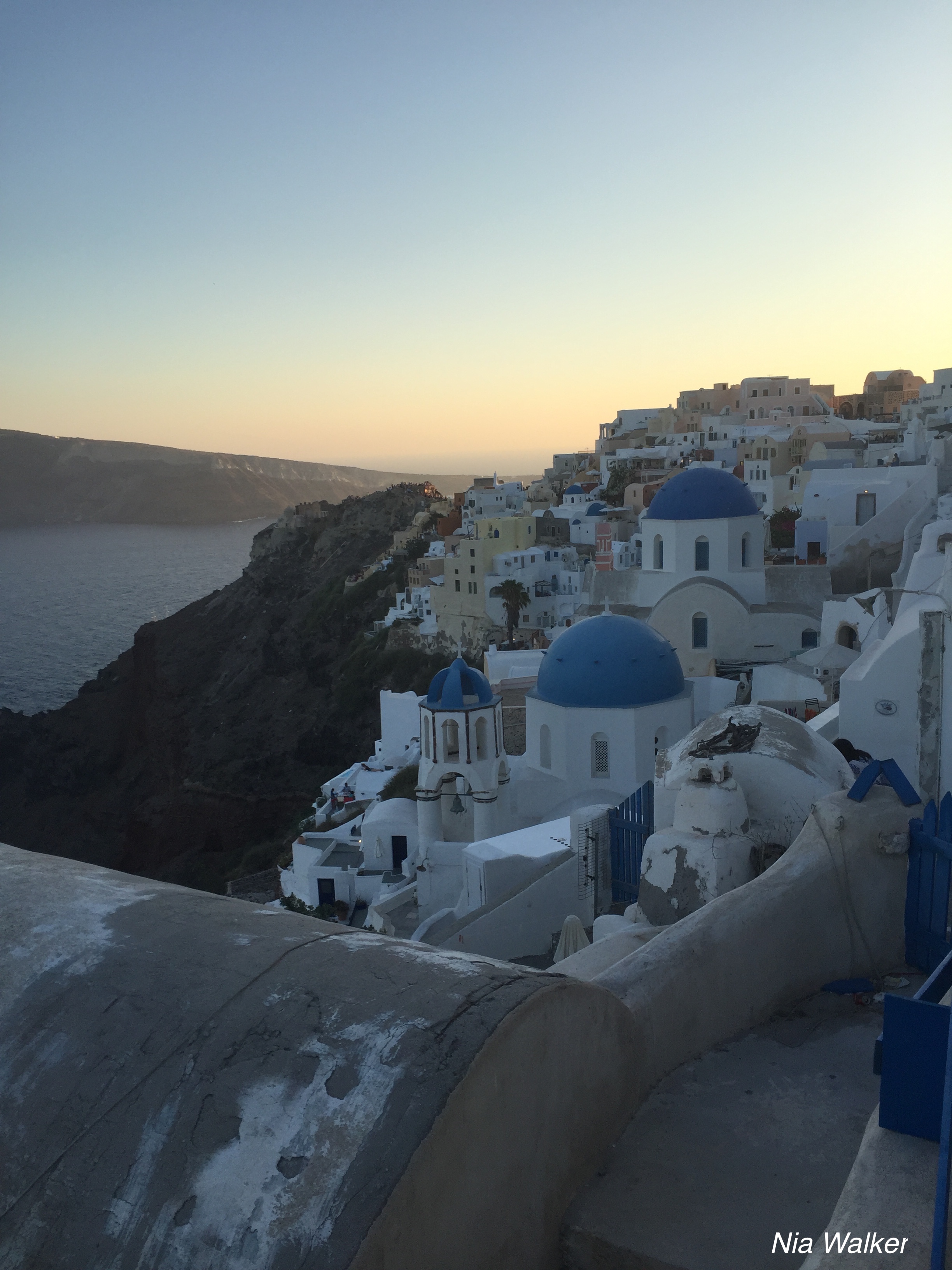 Santorini at Sunset